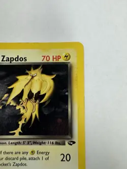 Pokemon Rocket's Zapdos 15/132 Gym Challenge Holo Rare Basic 70 HP English 2000 - Image 5