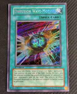 Yugioh Diffusion Wave-Motion MFC-107 1st Edition Secret Rare! - Image 1