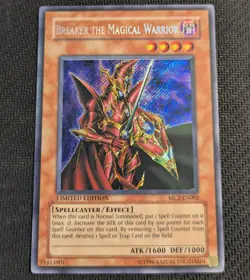 Yugioh Breaker the Magical Warrior MC2-EN002 Secret Rare NM! - Image 1