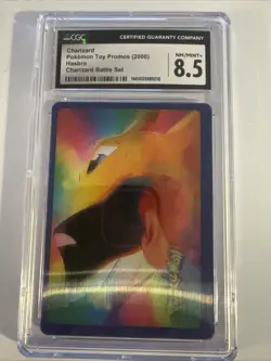 2000 Hasbro Pokemon Special Edition Battle Set Charizard Lenticular CGC 8 LowPop - Image 1