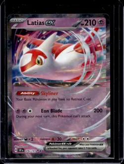 2024 Pokemon SV Surging Sparks - SSP EN Latias Ex #076/191 - Image 1