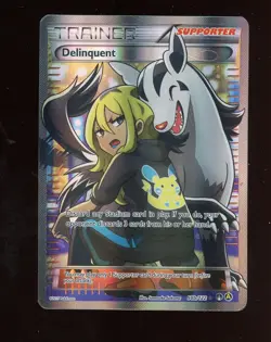 Pokemon TCG Delinquent Alt Art Premium Trainer XY Collection 98b/122 - Image 1