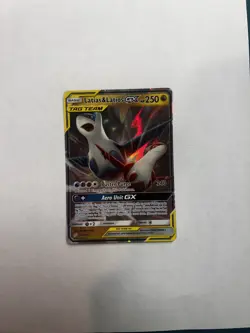 Latias & Latios GX (ULTRA RARE) SM Tag Team Up 113/181 Pokemon Sun And Moon - LP - Image 1