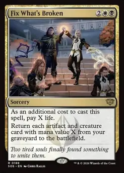 Fix What's Broken SOS NM MTG - Image 1