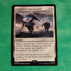 1x Battlefield Improvisation, Magic the Gathering MTG - Image 1