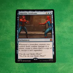 MTG Magic the Gathering Impostor Syndrome (34/314) Marvel's Spider-Man LP - Image 1