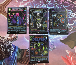 MTG Black Lights & Dark Dungeons Secret Lair (READ DESCRIPTION) - Image 1