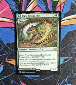 Blex, Vexing Pest NM Regular MTG Strixhaven: School of Mages Unplayed Magic - Image 1