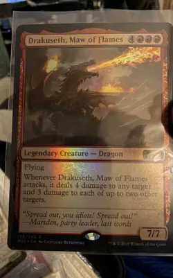 Drakuseth, Maw of Flames Promo Pack: Core Set 2020 Foil MTG B3 - Image 1