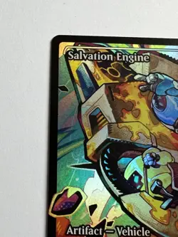 Salvation Engine 397 MTG Aetherdrift 2025 Near Mint Mythic Rare Foil - Image 5