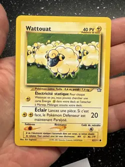 Carte Pokemon Wizards Neo Genesis Wattouat 65/111 Francais Vf Fr - Image 2
