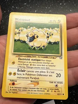 Carte Pokemon Wizards Neo Genesis Wattouat 65/111 Francais Vf Fr - Image 3