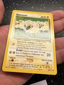 Carte Pokemon Wizards Neo Genesis Wattouat 65/111 Francais Vf Fr - Image 4