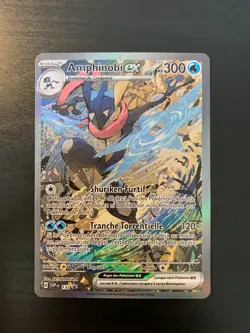 Carte Pokemon : Amphinobi EX SVP 132 Promo Ecarlate & Violet Francaise NEUF - Image 1