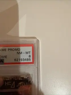 Pokemon Movie 2000 Game Promo Ancient Mew Promo PSA 8 - Image 2