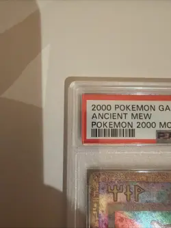Pokemon Movie 2000 Game Promo Ancient Mew Promo PSA 8 - Image 3