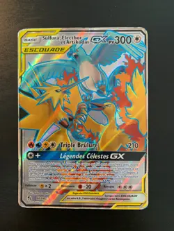 Carte Pokemon : Sulfura, Electhor et Artikodin GX 66/68 Destinees Occultes FR - Image 1