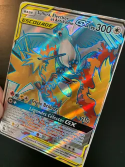 Carte Pokemon : Sulfura, Electhor et Artikodin GX 66/68 Destinees Occultes FR - Image 3