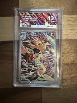 Ethan's Typhlosion 190/182 Destined Rivals Pokemon Ace 10 - Image 1