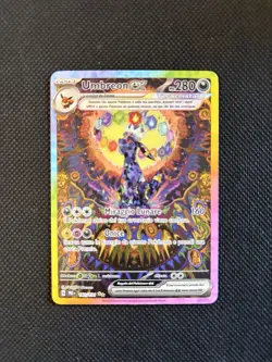 Umbreon Ex 161/131 Italiano Evoluzioni Prismatiche Pokemon Appena Sbustata - Image 1