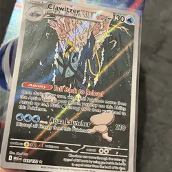 Pokemon TCG Clawitzer 141/132 Mega Evolution Holo - Image 2