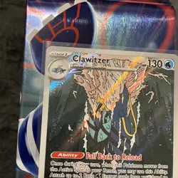 Pokemon TCG Clawitzer 141/132 Mega Evolution Holo - Image 4
