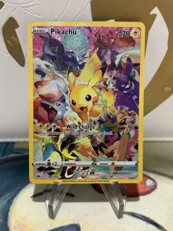 Pikachu 160/159 Secret Rare English Pokemon Crown Zenith NM - Image 1