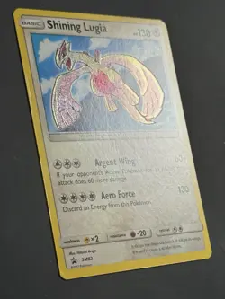 Pokemon Shining Lugia SM82 Black Star Promo LP - Image 2