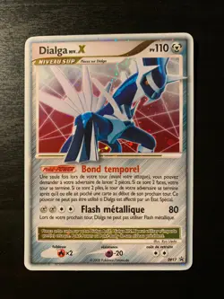 Carte Pokemon : Dialga Niv. X DP17 Diamant Perle Promo Francaise - Image 1