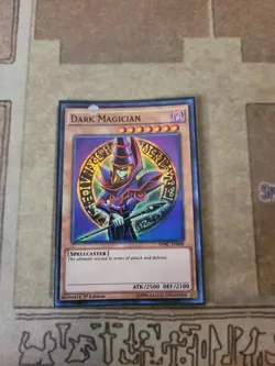 YUGIOH DARK MAGICIAN DPBC-EN008 SUPER 1ST ED NM - Image 1