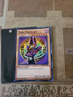 YUGIOH DARK MAGICIAN DPBC-EN008 SUPER 1ST ED NM - Image 2
