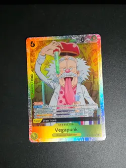 EB02-056 Vegapunk Sr English One Piece Card - Image 1