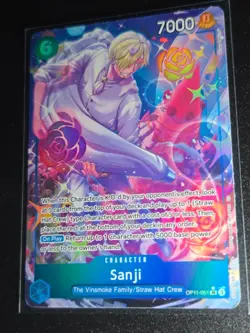One Piece Card Game Sanji OP11-051 Alt Art English - Image 1
