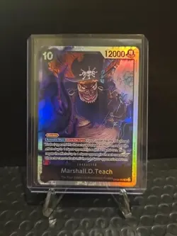One Piece TCG English OP09-093 Marshall D Teach SR Foil - Image 1