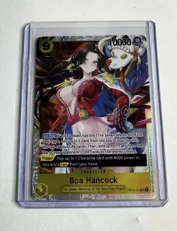 One Piece OP14 The Azure Sea’s Seven - Boa Hancock OP14-112 Super Rare ENGLISH - Image 1
