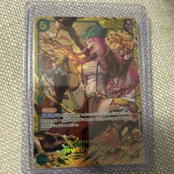 ONE PIECE TCG Jewelry Bonney OP12-118 SEC Legacy of the Master SEC - Image 1