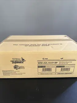 Weiss Schwarz Azur Lane Vol.2 English Booster Box Case Sealed 24 Boxes - Image 1