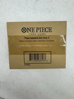 ONE PIECE Card Game TOURNAMENT KIT Vol. 1 Bandai SEALED CASE See Pics!!! - Image 1