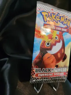 Pokemon B&W: Emerging Powers Booster Pack + Marill Promo Card -Sealed w/ Wear- - Image 5
