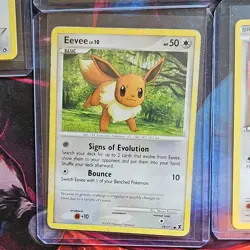 Pokemon TCG lot 10 cards Eevee, Minccino, Cinccino, Wigglytuff, Cleffa mid era - Image 5