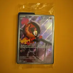2025 Pokemon TCG Charcadet 022 MEP EN Basic Fire Holo Promo English Card Sealed - Image 1