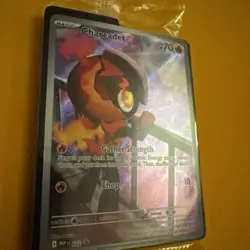 2025 Pokemon TCG Charcadet 022 MEP EN Basic Fire Holo Promo English Card Sealed - Image 5