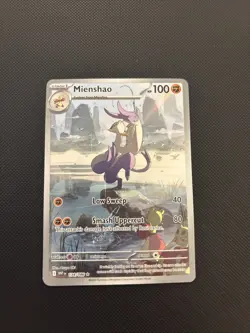 Pokemon TCG Mienshao Illustration Rare Card 134/086 White Flare - Pack Fresh - Image 1