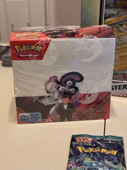 Pokemon Destined Rivals Booster Box Sealed Brand New - Image 1