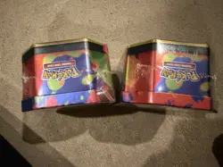 Pokemon Cards Sealed Mega Charizard EX Tins Set Of 2 Boxes In Hand - Image 3