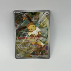 Eevee 173 Promo Prismatic Evolutions ETB Pokemon Card 2025 - Image 2
