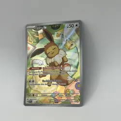 Eevee 173 Promo Prismatic Evolutions ETB Pokemon Card 2025 - Image 3
