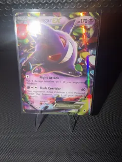 Gengar EX Ultra Rare Holo 34/119 XY Phantom Forces Pokemon TCG Card - Image 1