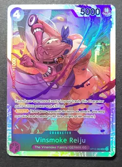 One Piece Card Game - Vinsmoke Reiju SR OP12-063 Holo NM - Image 1