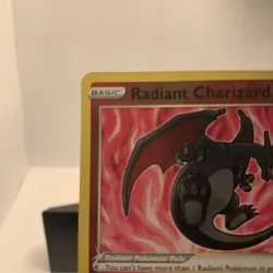 Pokemon TCG Radiant Charizard Holo Card Crown Zenith 011/078 - Image 3